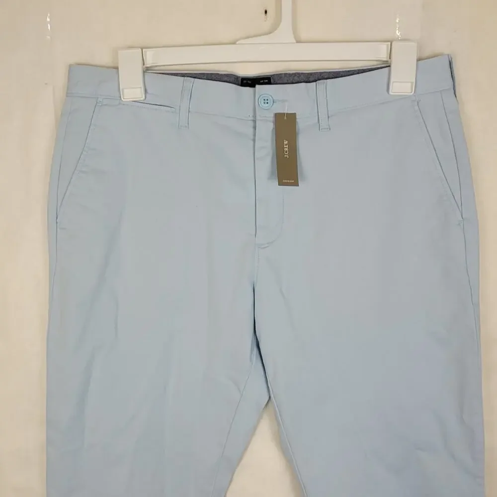 New J.Crew blue Straight 770 trouser pants Size 34x32 mens Preppy Classic Career